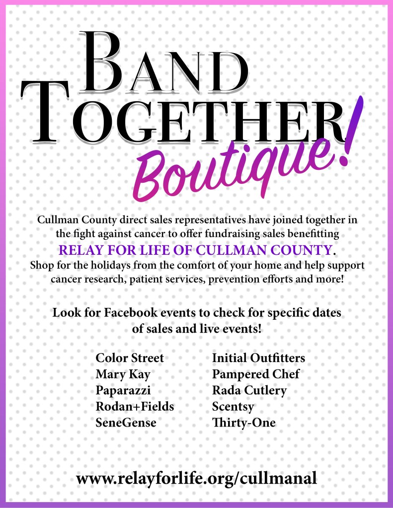 Relay For Life Of Cullman County – Stay Informed About The American Cancer  Society's Relay For Life Of Cullman County!